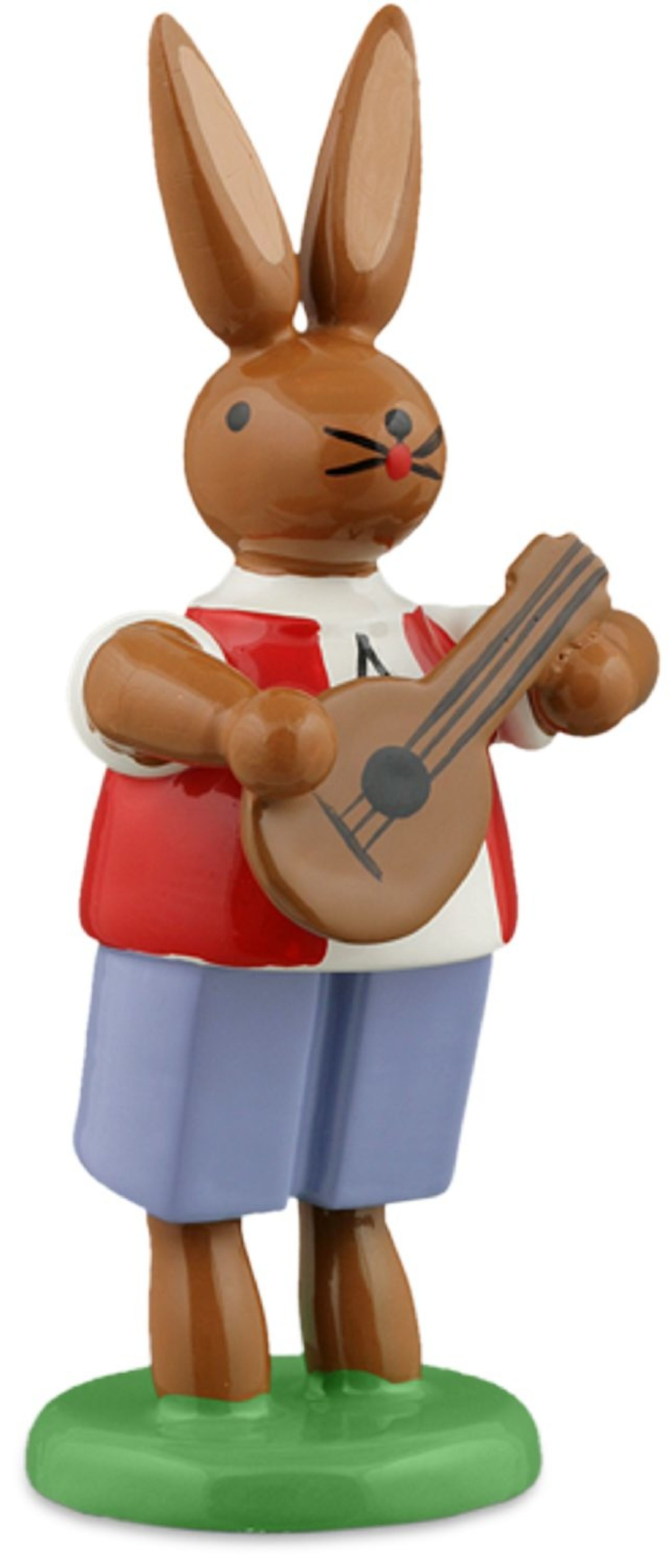 Osterhasenmusikant mit Mandoline