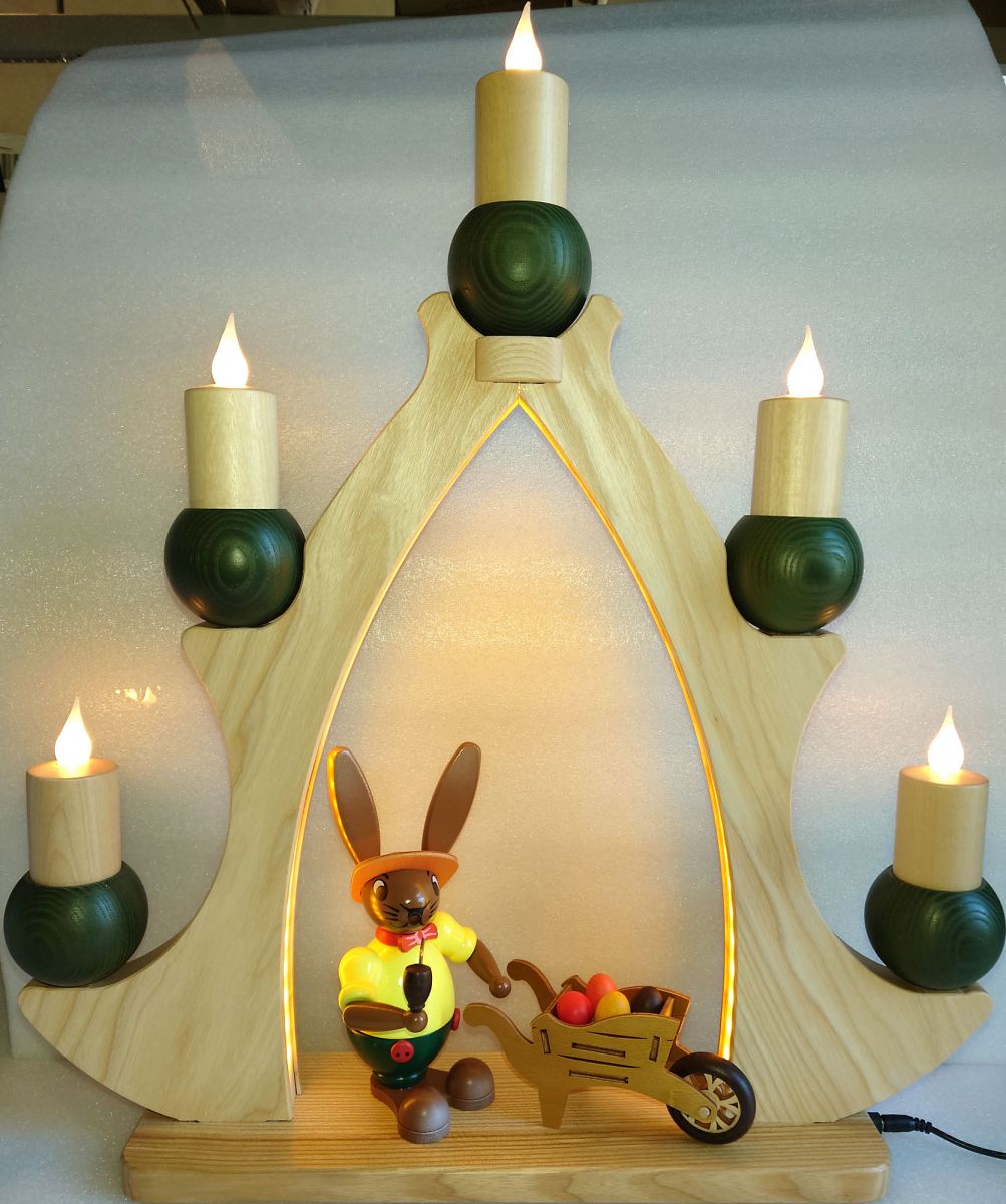 Ostern Schwibbogen leer