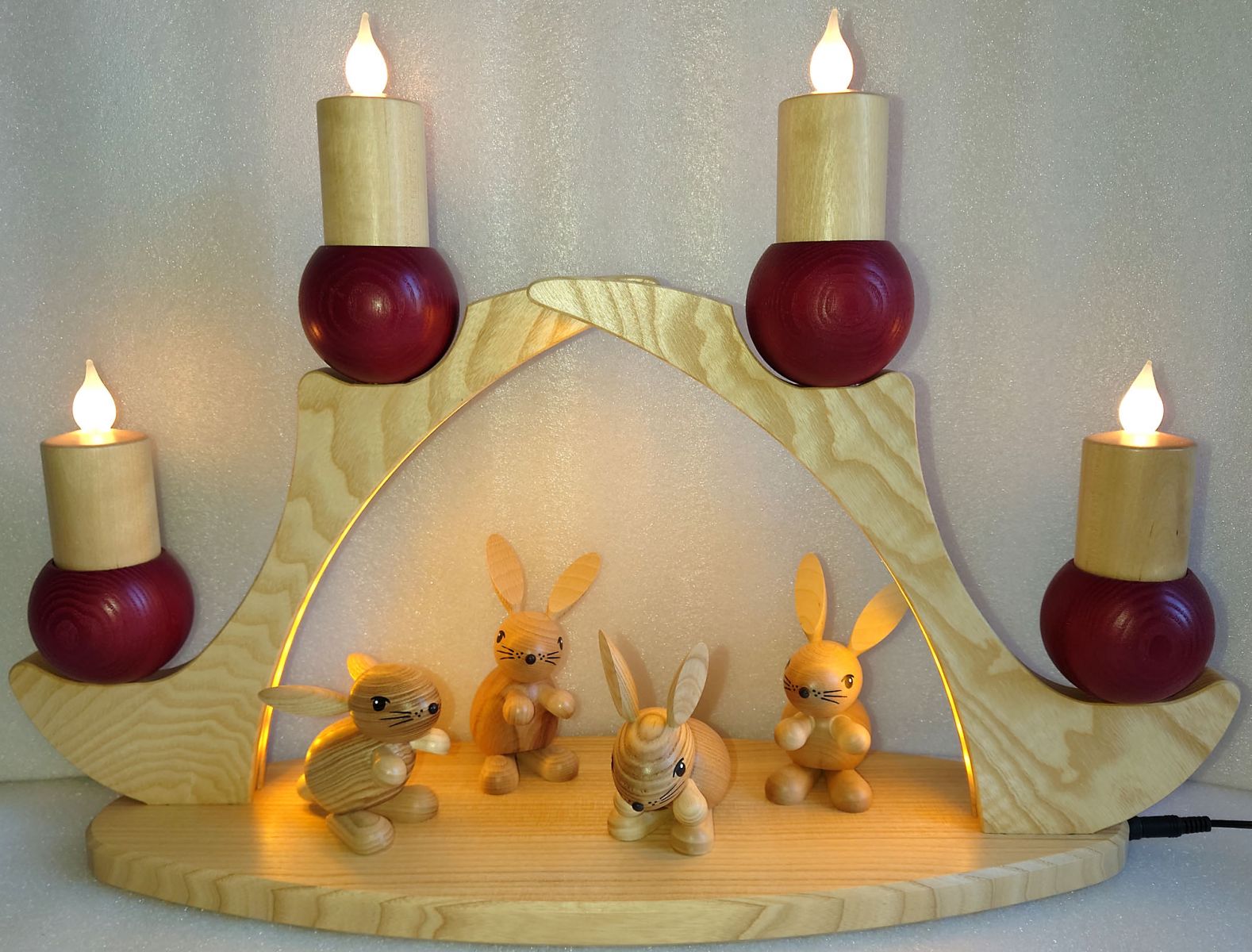 Schwibbogen Ostern leer