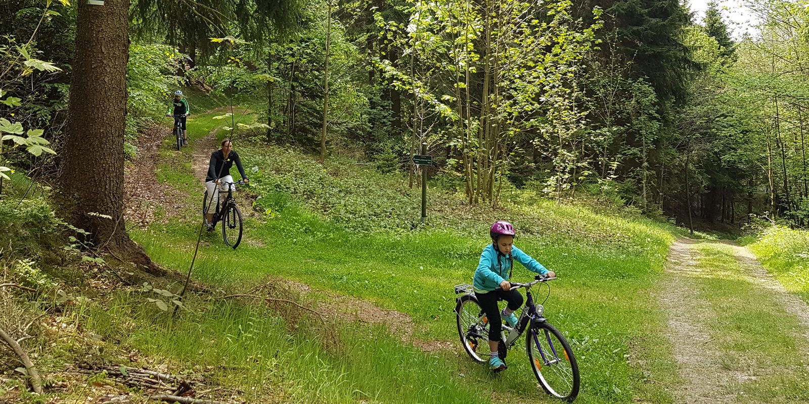 Radfahren im Erzgebirge