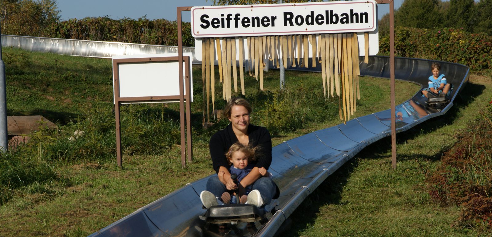 Sommerrodelbahn im Erzgebirge