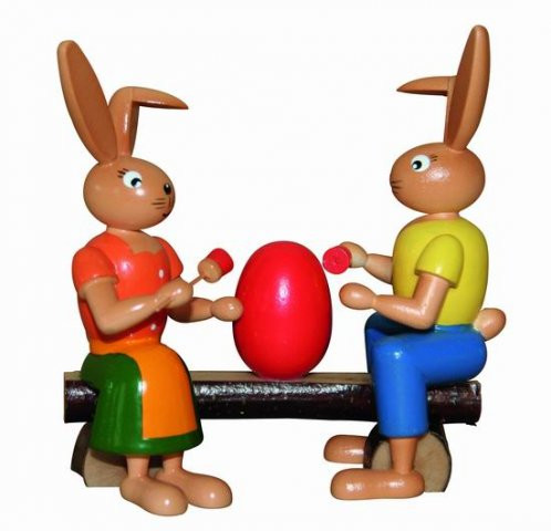 Knickohrhasen Hasenmalerpaar