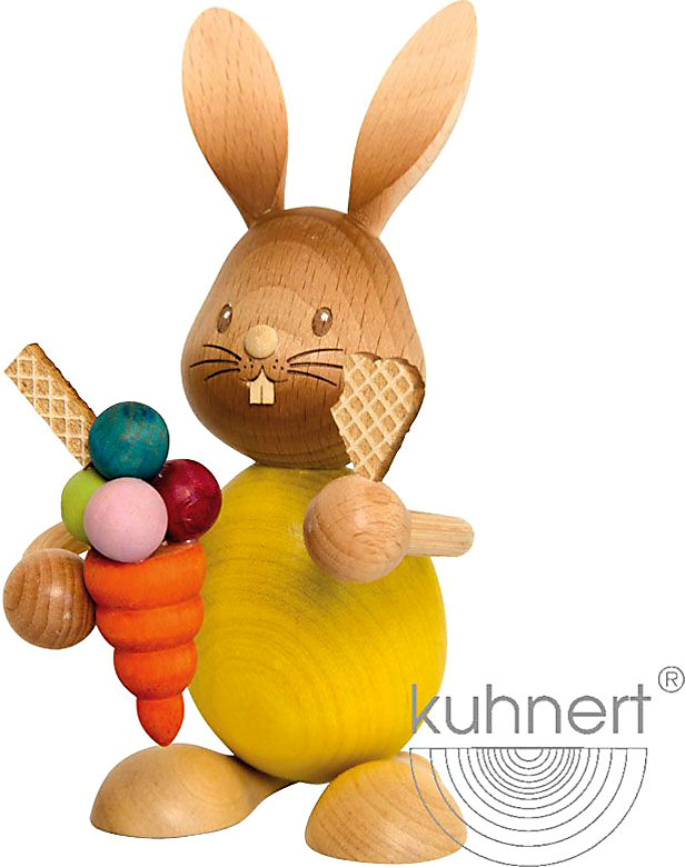 Holz Osterhase Stupsi mit Eis