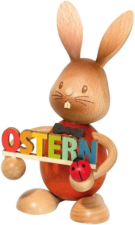Stupsi mit Osterschrift