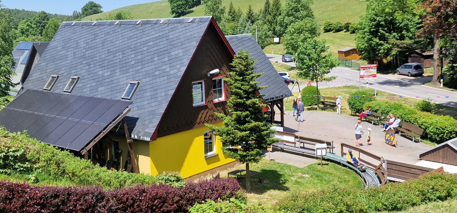 Seiffen Ostern Sommerrodelbahn