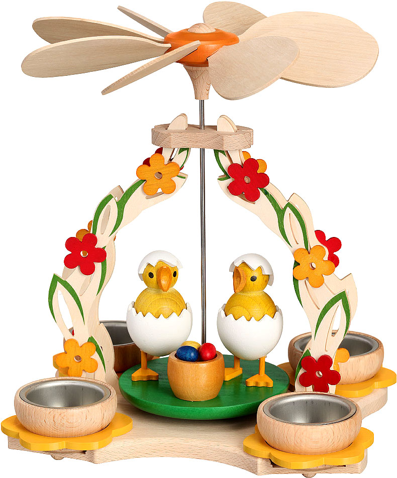 Tischpyramide Ostern