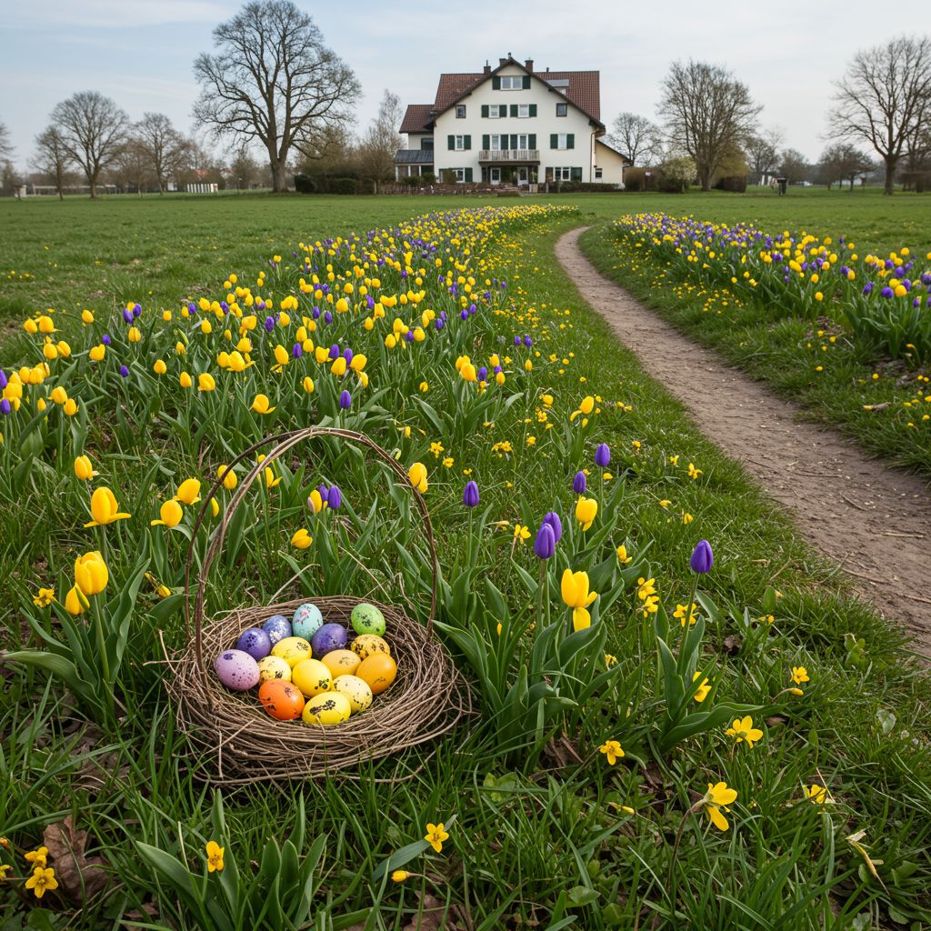 Weg über Ostern